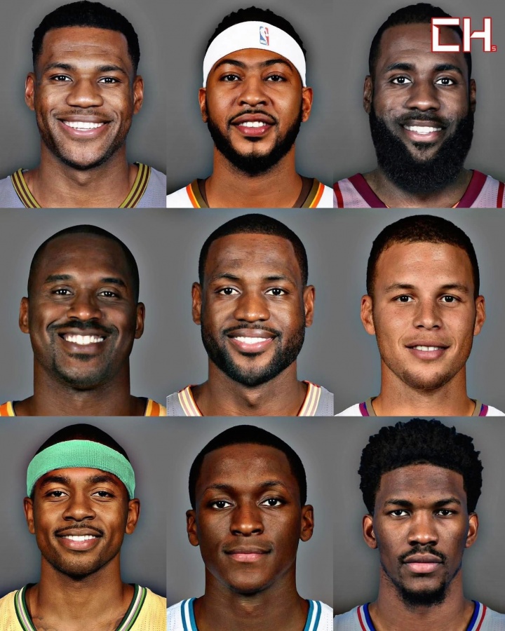 球星脸二混一 看看你能猜对几个🤔？